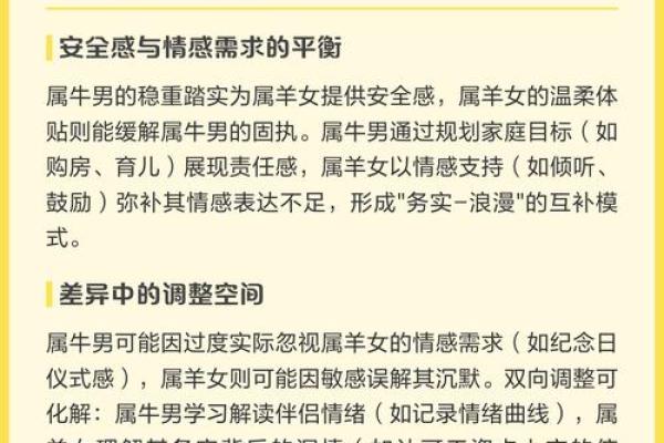 属牛男和属羊女的婚姻生活如何？需要注意哪些方面才能幸福长久